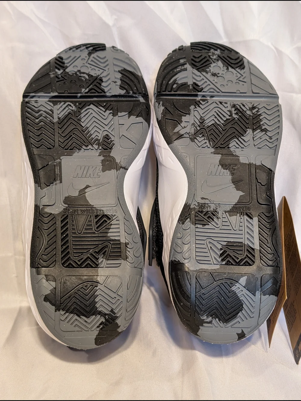 Nike Kids Black & White Athletic Sneakers